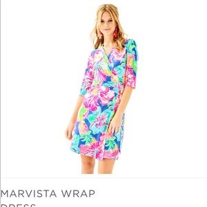 NWT Lilly Pulitzer Marvista Wrap dress